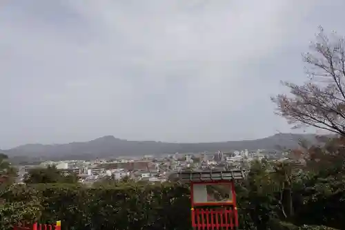 建勲神社の景色