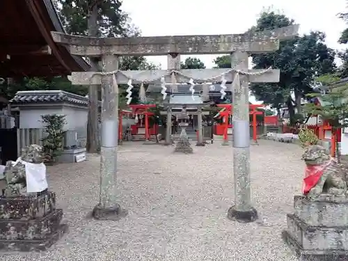 星田神社の鳥居