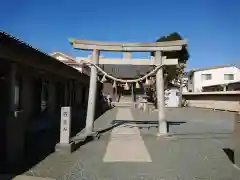 神明社の鳥居