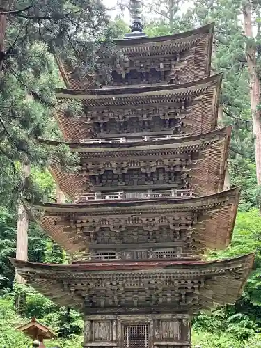 羽黒山五重塔(出羽三山神社)(山形県)