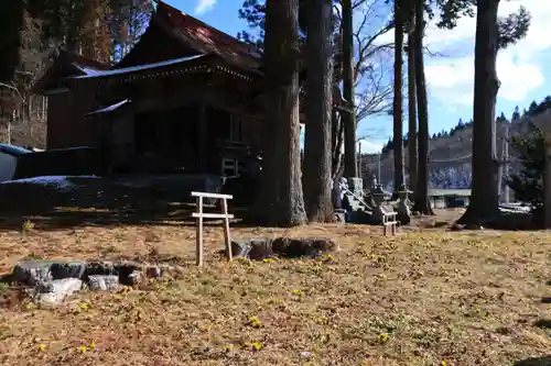 三坂稲荷神社の景色