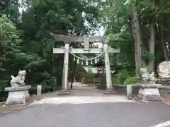 河合神社の鳥居