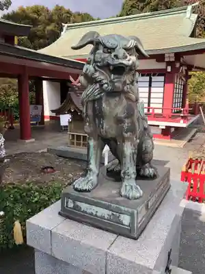篠崎八幡神社の狛犬