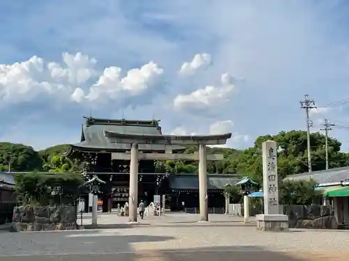 真清田神社の鳥居