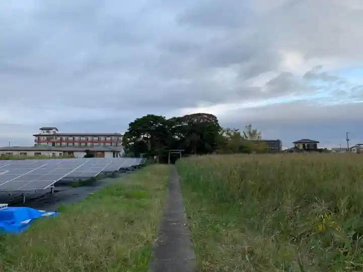淡島神社の周辺