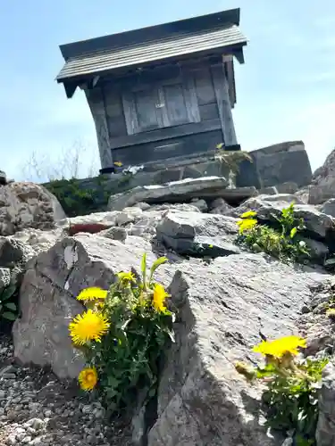 山家神社奥宮の本殿