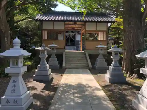 西刀神社の山門