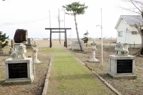 元村神社の鳥居