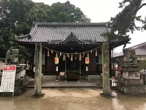 素盞嗚神社の本殿・本堂