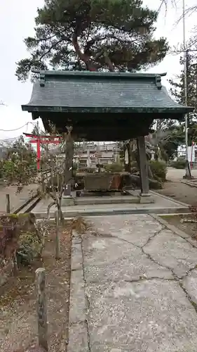 荒雄神社の手水舎