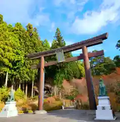 秋葉山本宮 秋葉神社 上社の鳥居