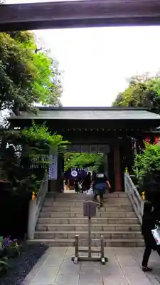 東京大神宮の山門・神門