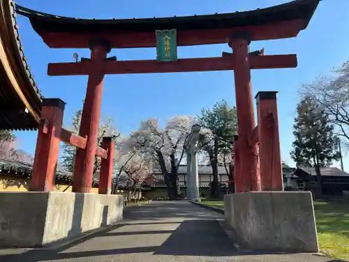 弘前八坂神社の鳥居