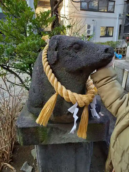 平河天満宮の狛犬