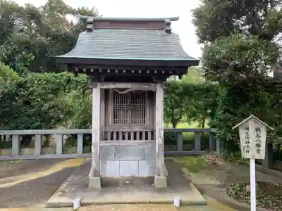 元八幡神社の本殿・本堂