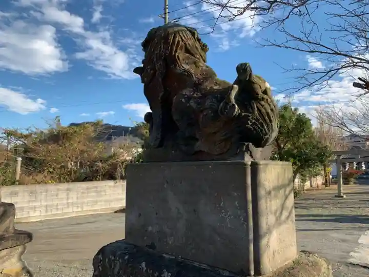 加茂神社の狛犬