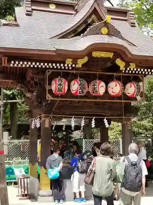 大國魂神社の手水舎