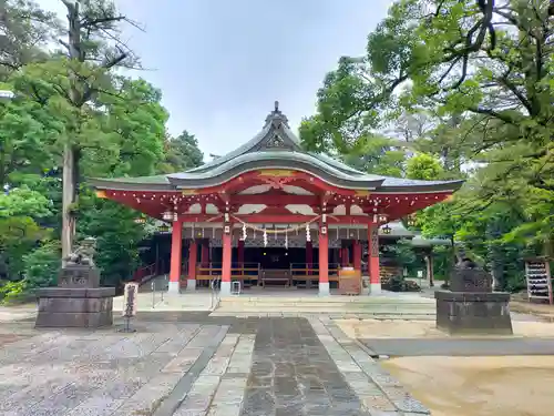 越ヶ谷久伊豆神社の本殿