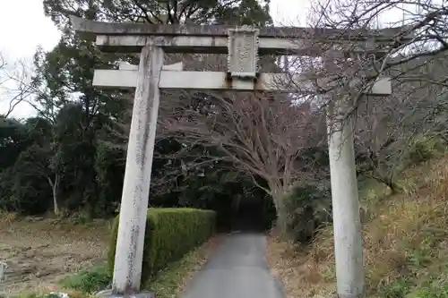 夜都伎神社の鳥居