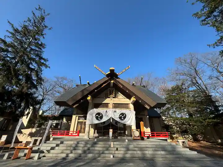 帯廣神社の本殿・本堂