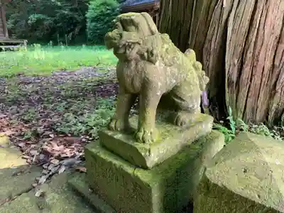 熊野神社の狛犬