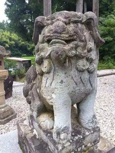 剱神社（細野）の狛犬