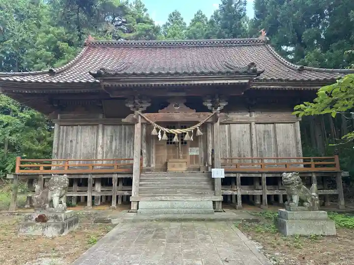 月山神社里宮(岩手県)