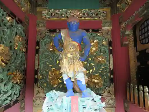 日光山輪王寺 大猷院の仏像