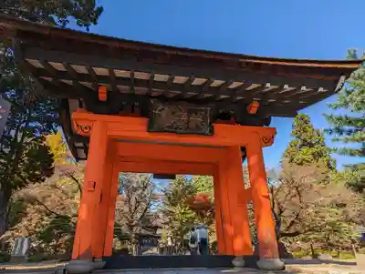 恵林寺の山門・神門
