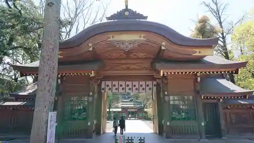 大國魂神社の山門・神門