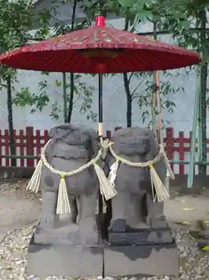 浅草神社の狛犬