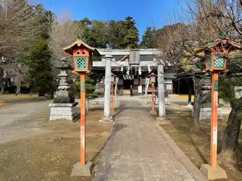 女化神社の鳥居