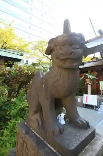 芝大神宮の狛犬