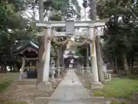 刀何理神社の鳥居
