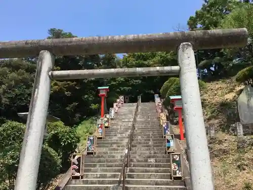 足利織姫神社の鳥居