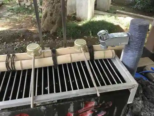 太田神社の手水舎