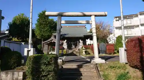 日向山神社の鳥居