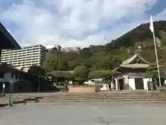 照國神社の景色