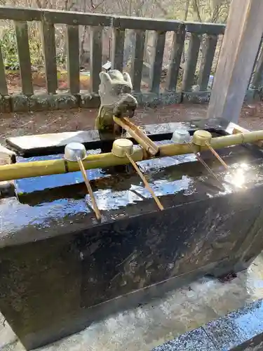 那須温泉神社の手水舎