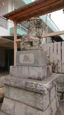 深川神明宮の狛犬