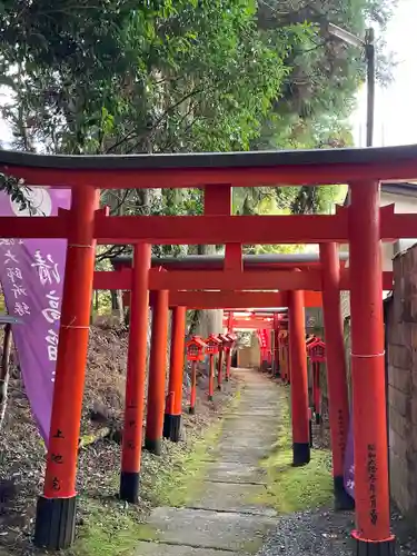 清高稲荷社の鳥居