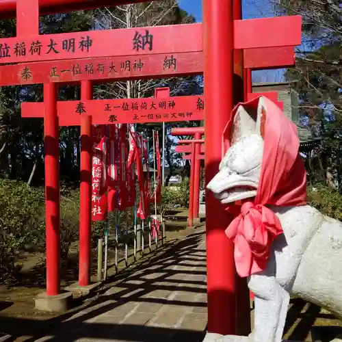 稲荷神社の鳥居