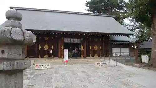 松陰神社の本殿・本堂