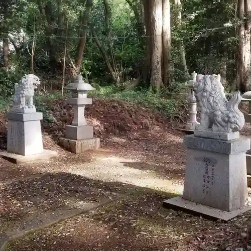 金砂神社の狛犬