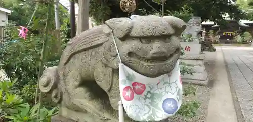 菊田神社の狛犬