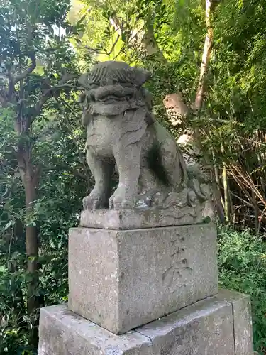 第六天神社の狛犬