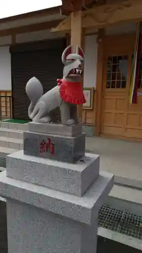 久助稲荷神社の狛犬