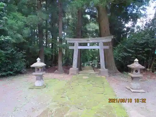 大雷神社の鳥居