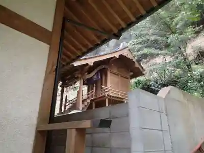 雷命神社の本殿・本堂