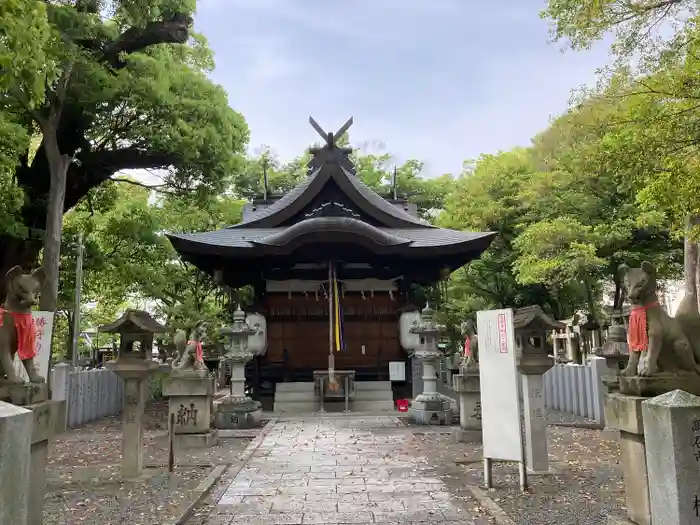 信太森神社（葛葉稲荷神社）の本殿